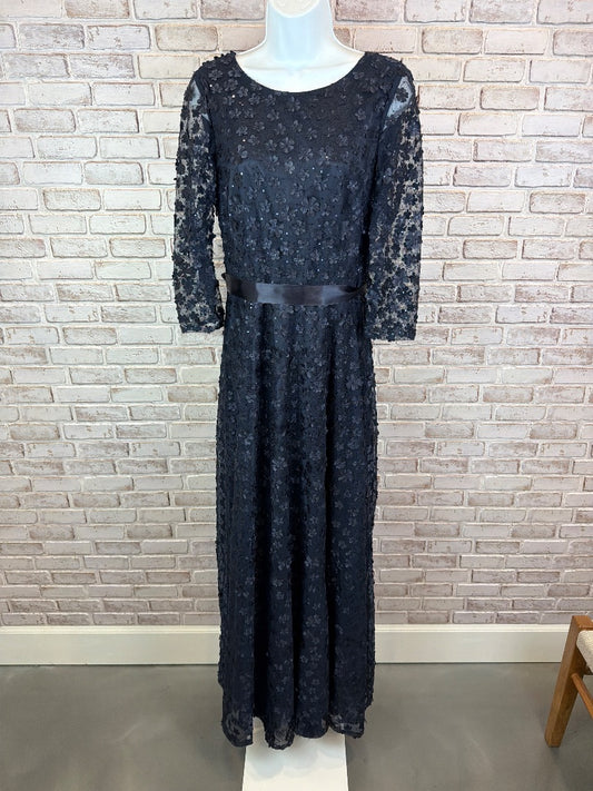 Tahari Dress, Navy, 8, Used - Good