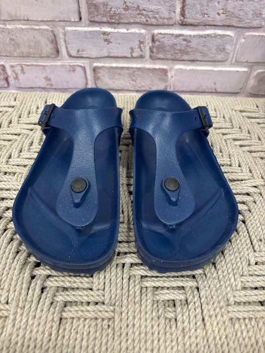 Birkenstock Sandals, Navy, 7, Used - Good