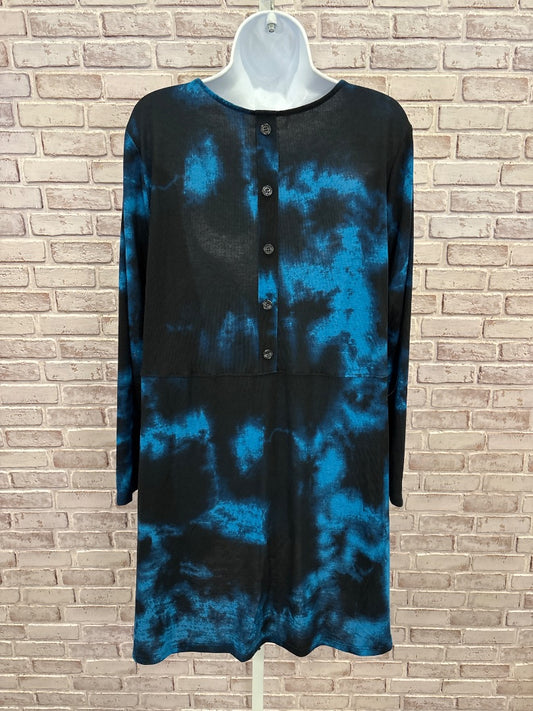 Workshop Tunic, Black/blue, XL, Used - Good