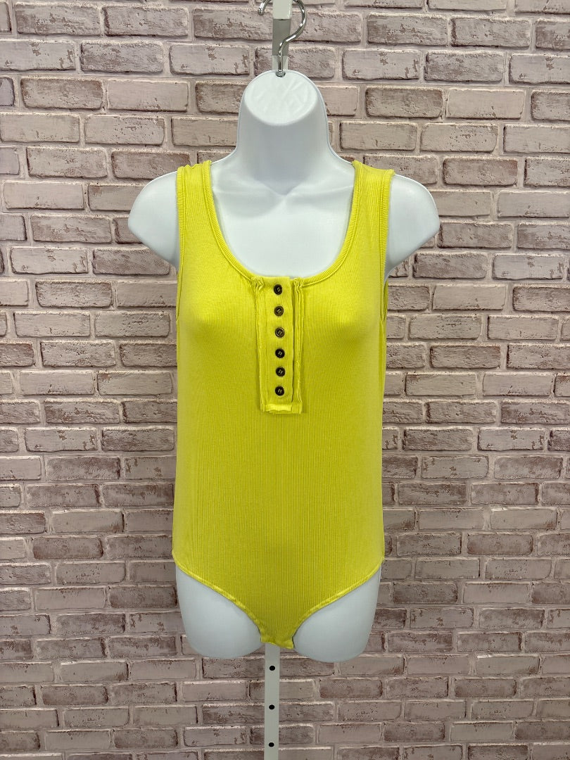 POL Onsie, Yellow, M, Like New