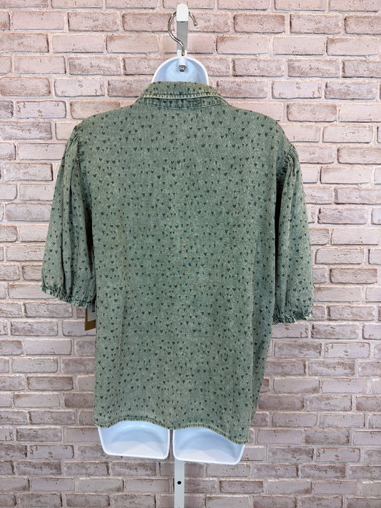Billy T Shirt, Green, Large, New With Tags