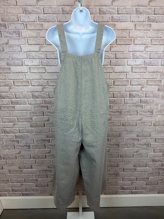 Easel Overalls, Grey, Small, New With Tags
