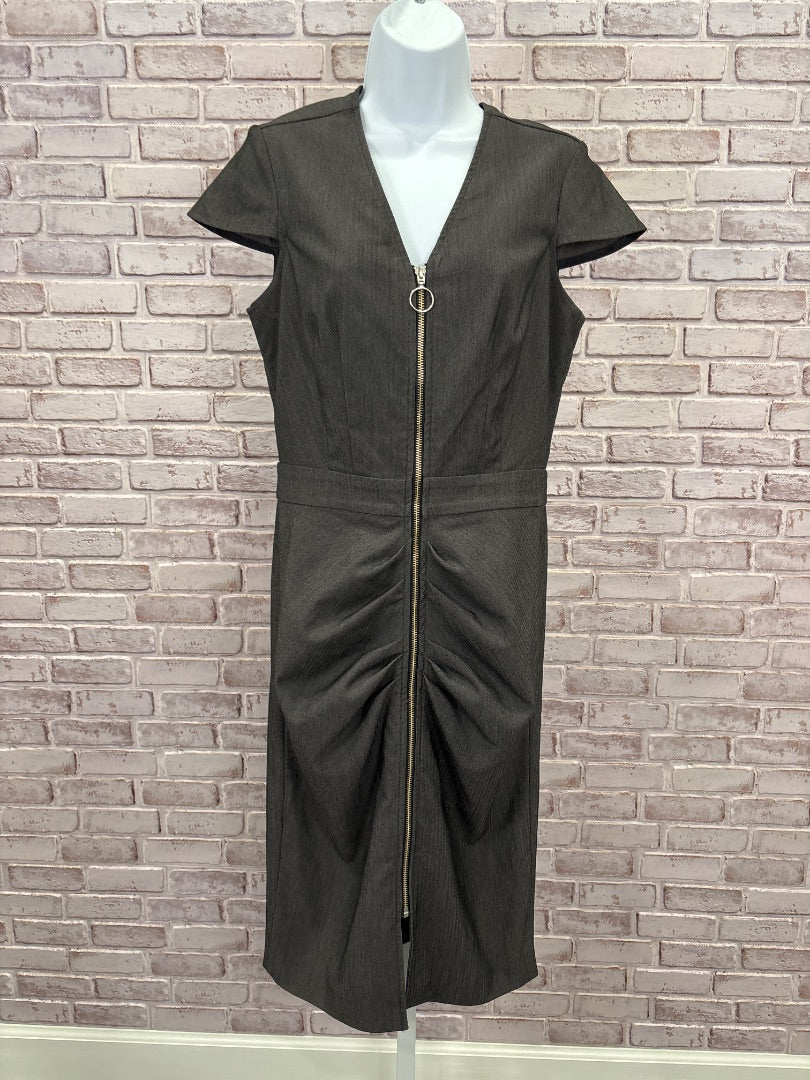 Neiman Marcus Dress, Grey, Medium, Used - Good