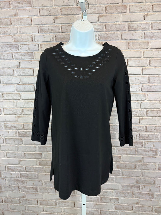 Peck & Peck Shirt, Black, Small, Used - Excellent