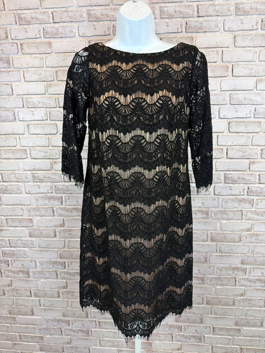 Jessica Howard Dress, Black/nude, 4P, Used - Excellent