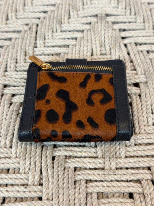 Fossil Wallet – Leopard/Black – Size One Size – Excellent Condition