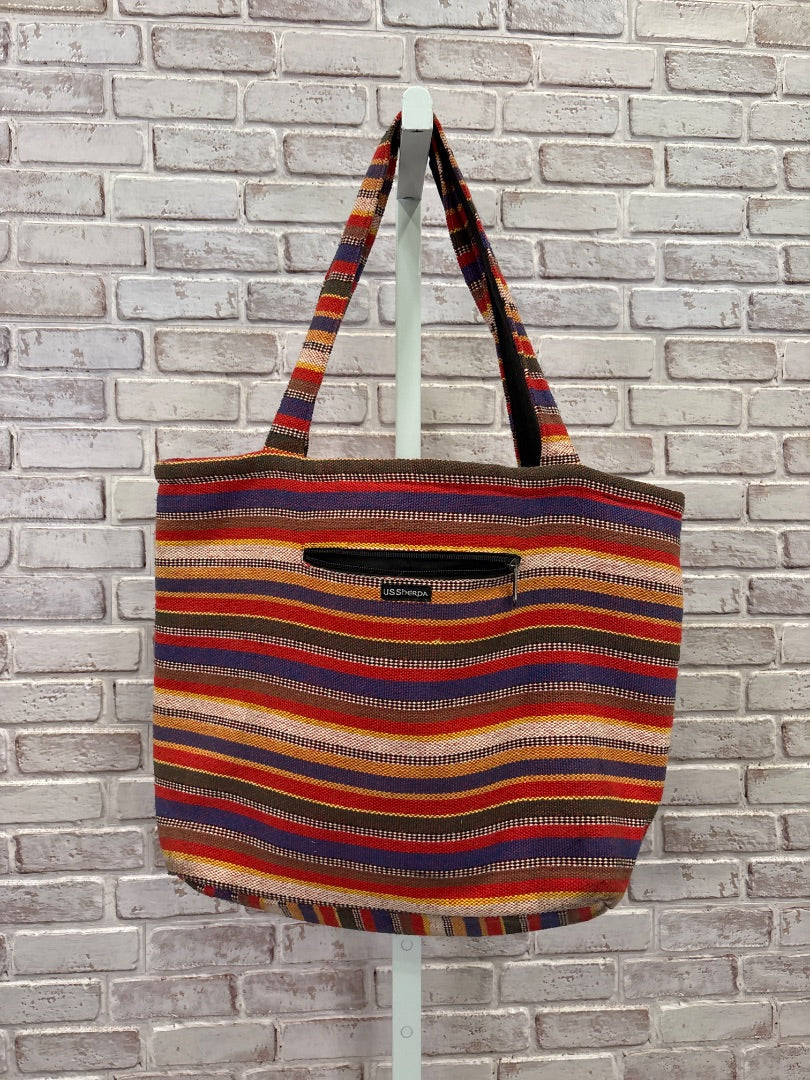 US Sherpa large tote, Multi, One Size, Used - Good