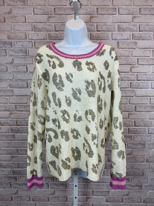 Kut Sweater, Multi leopard, XL, Used - Excellent