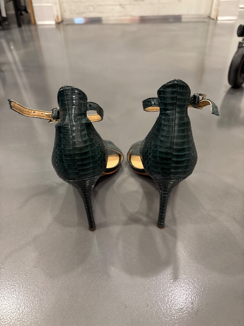 Michael Kors Heels, Green, 6.5, Used - Good