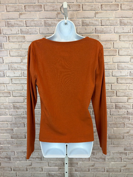 A new day Shirt, Orange, Large, Used - Good