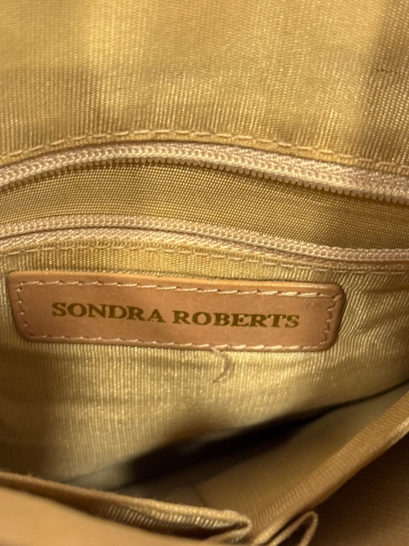Sondra roberts Crossbody, Tan, One Size, Used - Fair