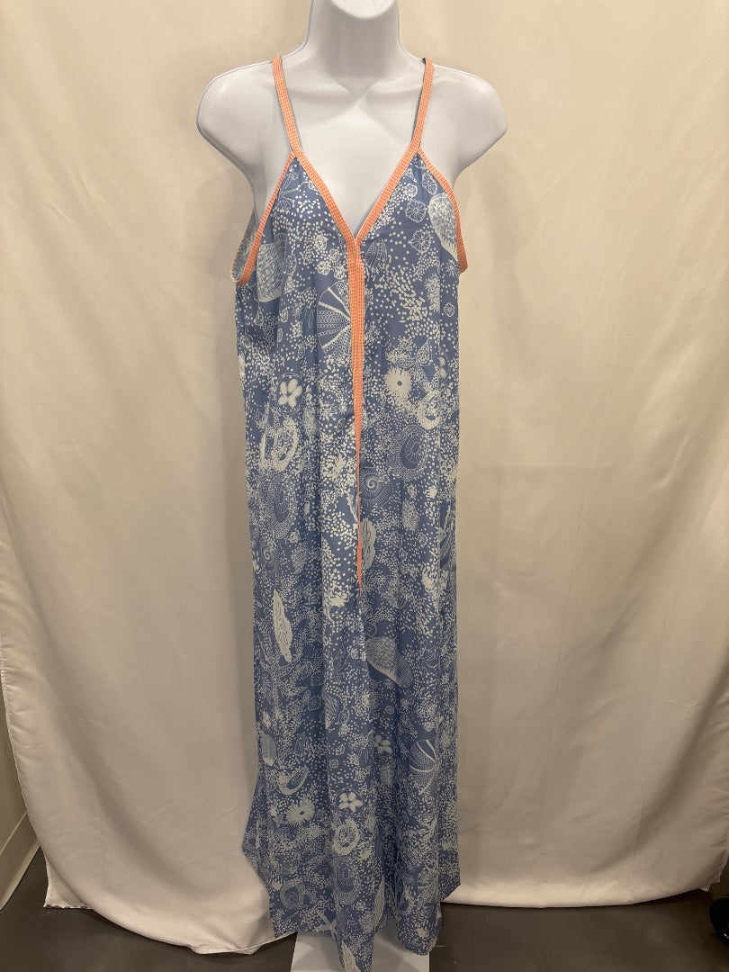 America & beyond Dress, Blue/white/pink, Small