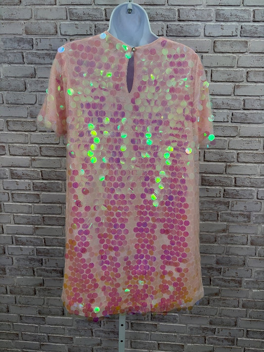 Ups & downs Dress, Pink sequin, Used - Good