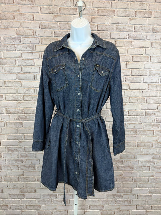 Wrangler Dress, Denim, Large, Used - Excellent