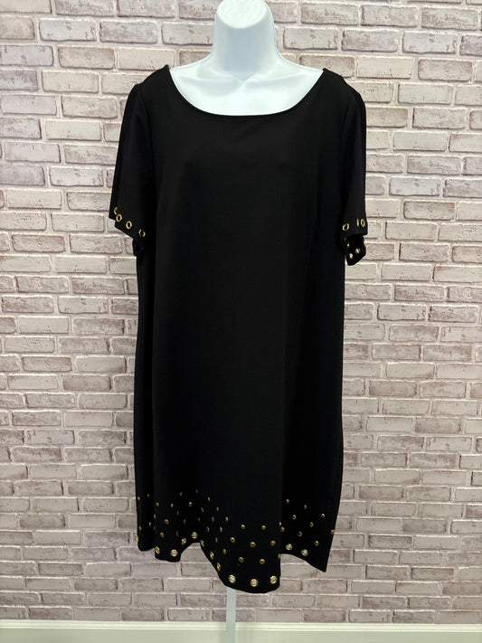 Roz & ali Dress, Black/Gold, XL, Used - Good