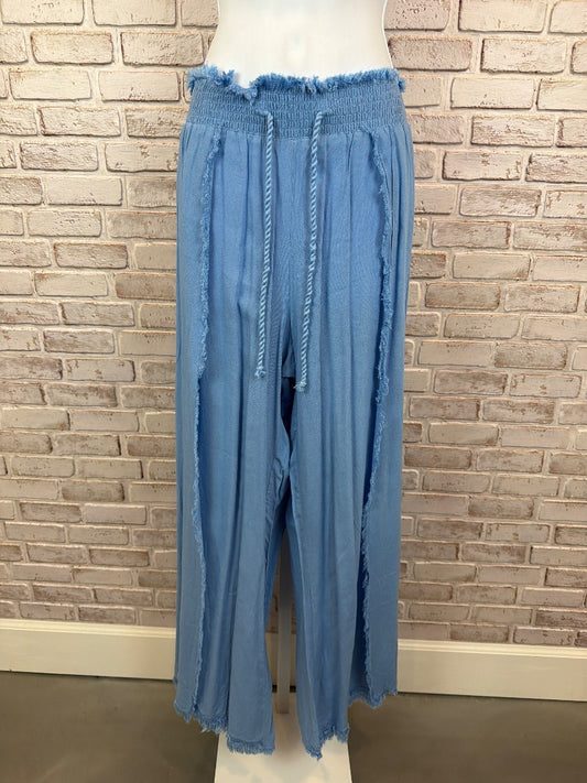 Sweet Magnolia Pants, Blue, Large, Used - Good
