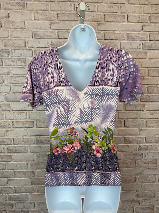 Pierri Shirt – Purple, Size Small – Excellent Condition