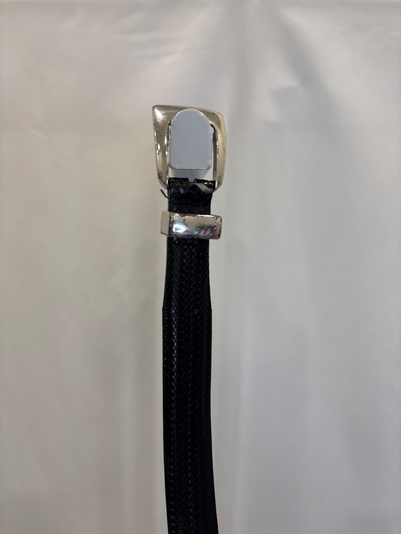 Various Belt, Black/silver, One Size
