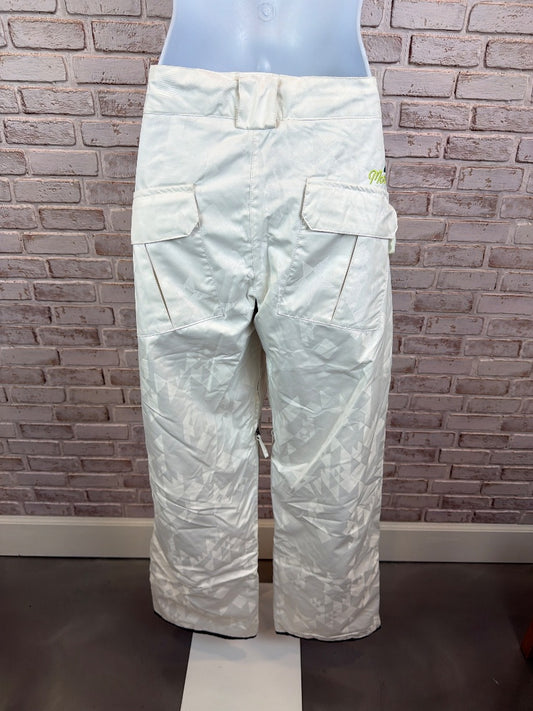 Morrow Snow Pants, White, Medium, New With Tags