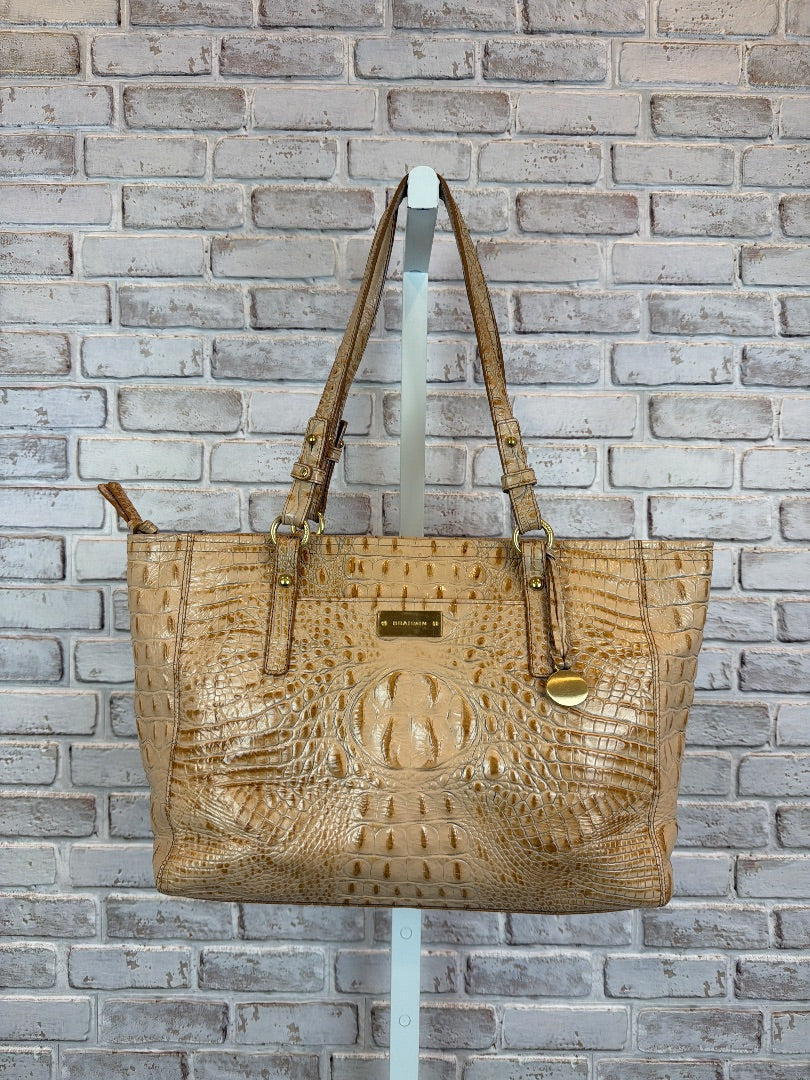 Brahmin Handbag, Tan, One Size, Used - Excellent