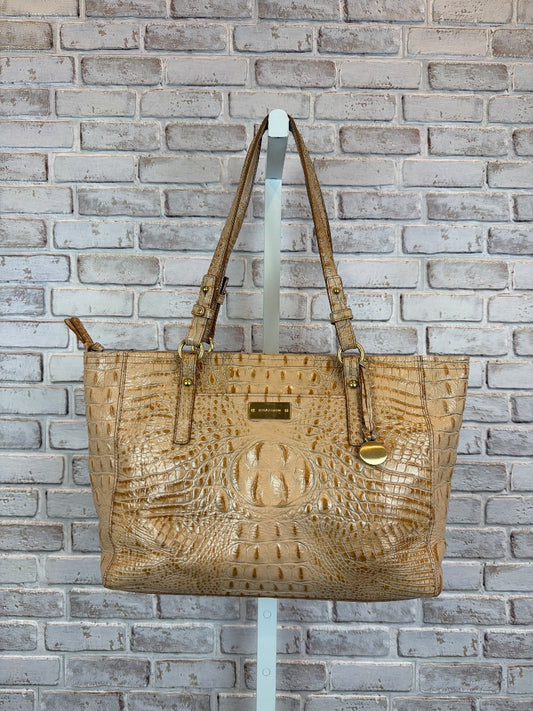 Brahmin Handbag, Tan, One Size, Used - Excellent