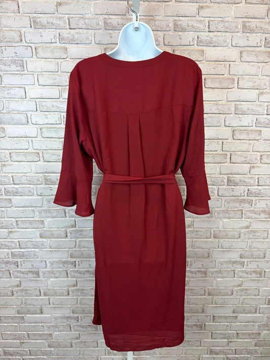Style & Co Dress – Style & Co Dress, Maroon, Large, New With Tags