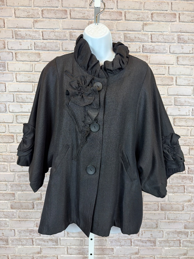 Damee, inc Jacket, Black, Large, Used - Excellent