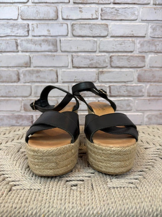 Dorado Sevilla Sandals – Black, Size 8.5 – Excellent Condition