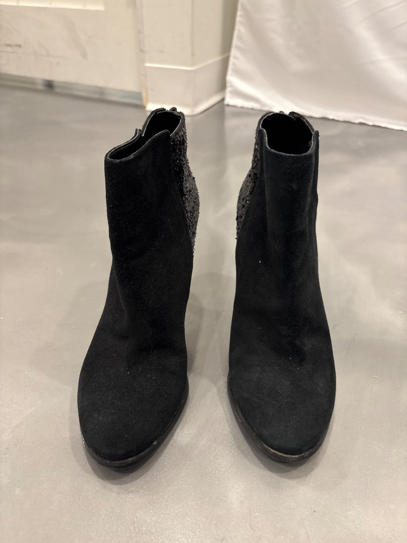 BCBG Booties, Black, 8.5