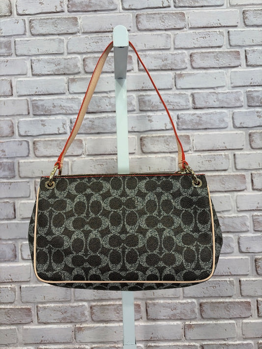 Coach Charlie Handbag, Brown monogram, One Size, Used - Good