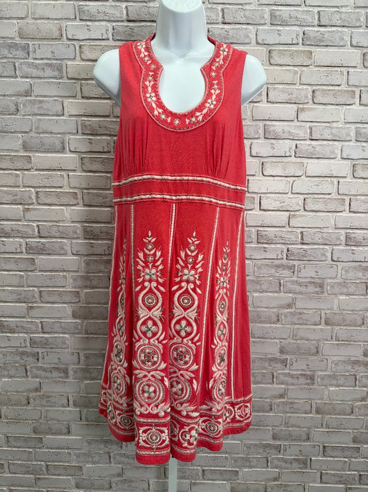 Inc Dress, pink/white, Medium, Used - Good