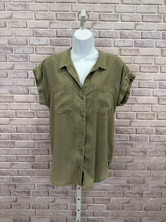 Cloth & Stone Shirt, Green, Medium, Used - Good