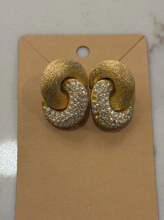 Christian Dior Jewelry - Earrings – Christian Dior Costume Clip on earrings, Gold, One Size, Used - Excellent