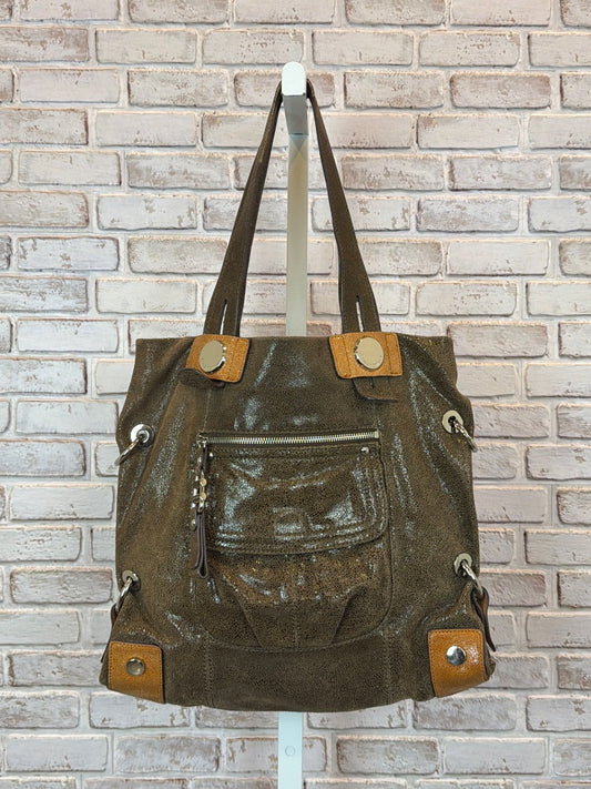 B Makowsky Tote – Brown Multi – Excellent Condition