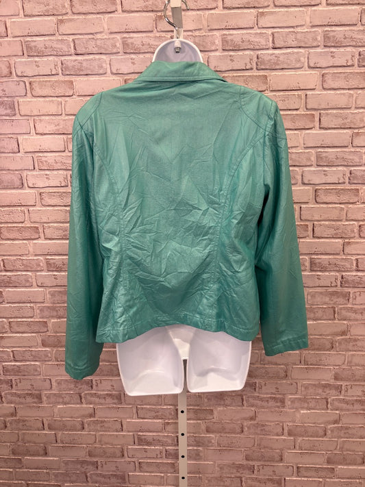 Lana Lee Jacket, Teal, Medium, Used - Good