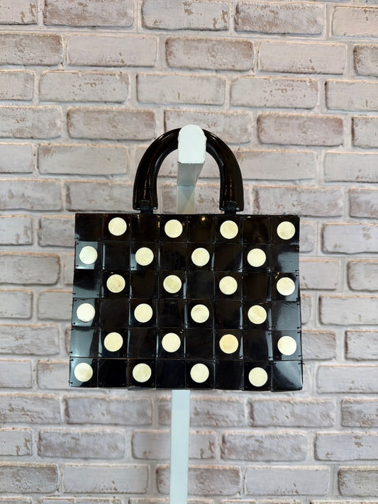 Chan Luu Handbag, Black/white, One Size, Used - Excellent