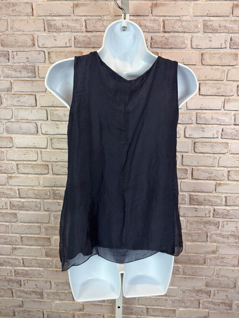 Tina Stephens Tank, Navy, One Size, Used - Good