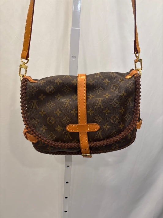 Brown Louis Vuitton remade by Vintage Boho Handbags, One Size