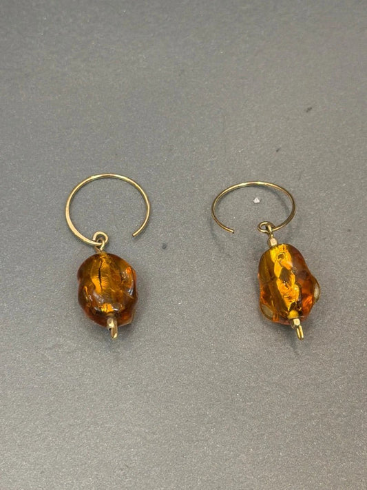 Various Earrings – Orange, Size One Size – Excellent Condition