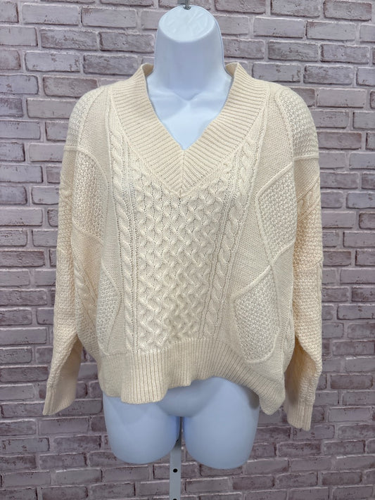 Miss Sparkling Sweater, Cream, Large, Used - Good