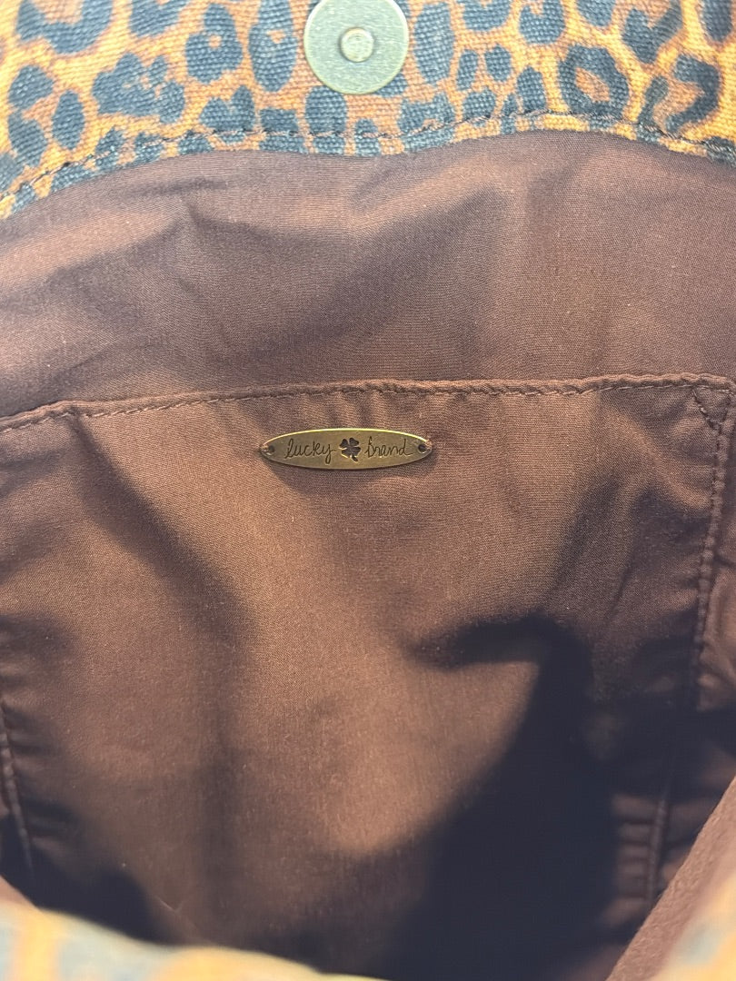 Lucky Brand Handbag, Leopard, One Size, Used - Excellent