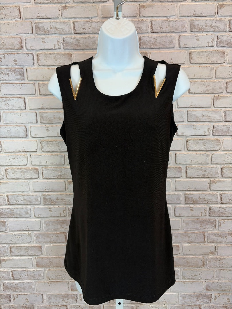 Frank Lyman Shirt, Black, 4, Used - Good