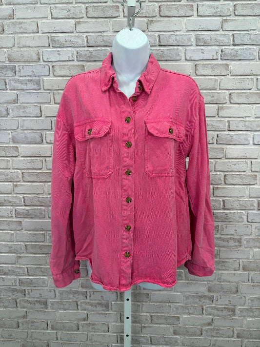Velvet Heart Jacket, Pink, Small, Used - Good