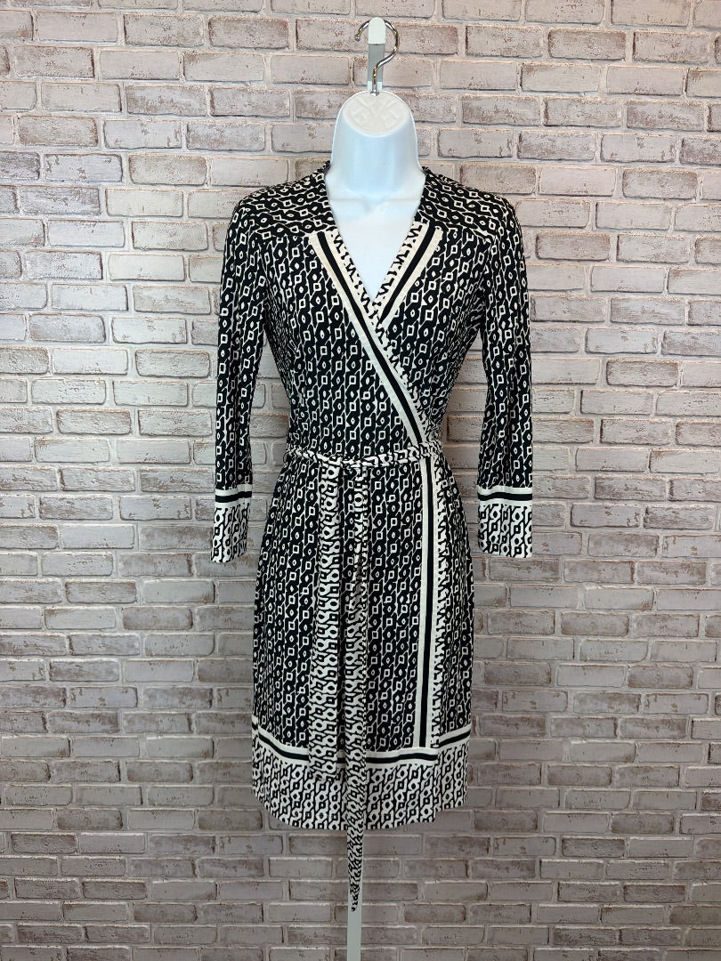 Donna Morgan Dress, Black/white, 4, Used - Good