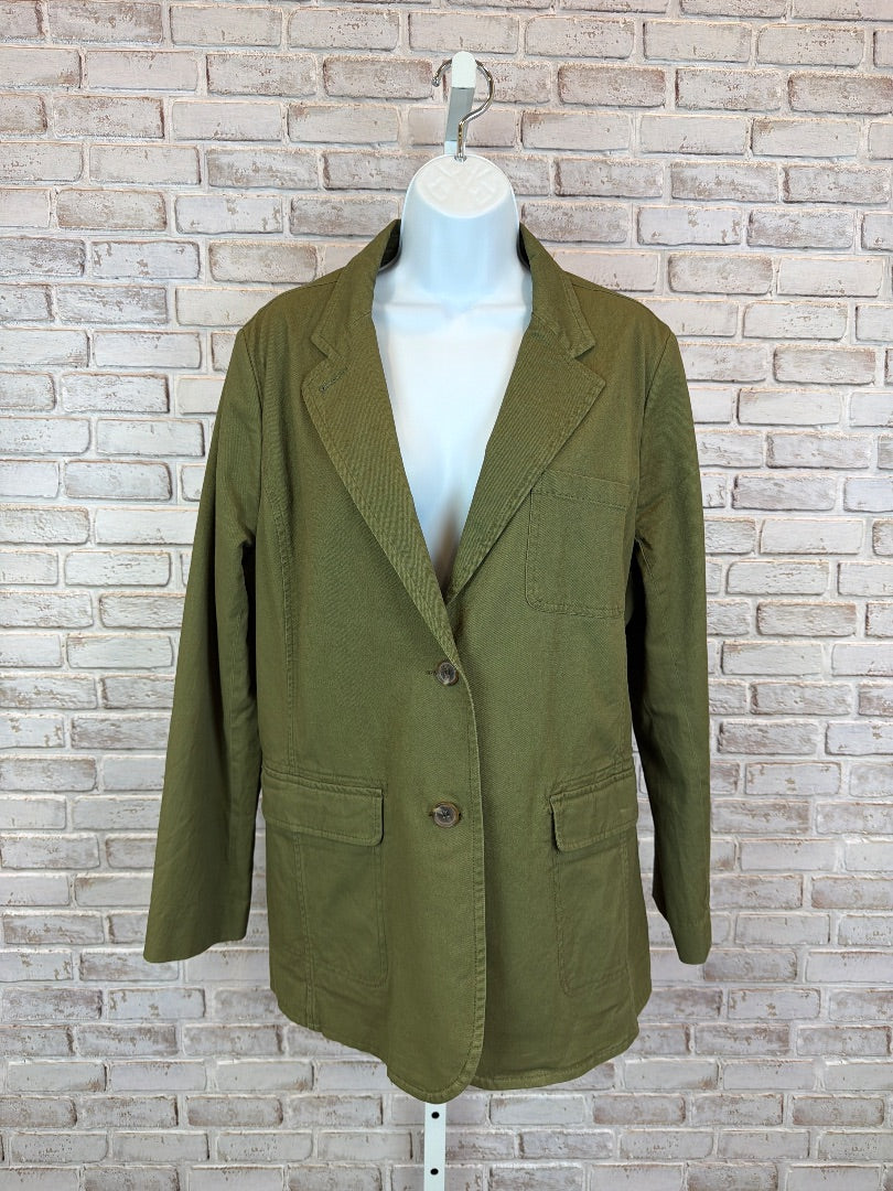 Talbots Jacket, Green, 16, Used - Good