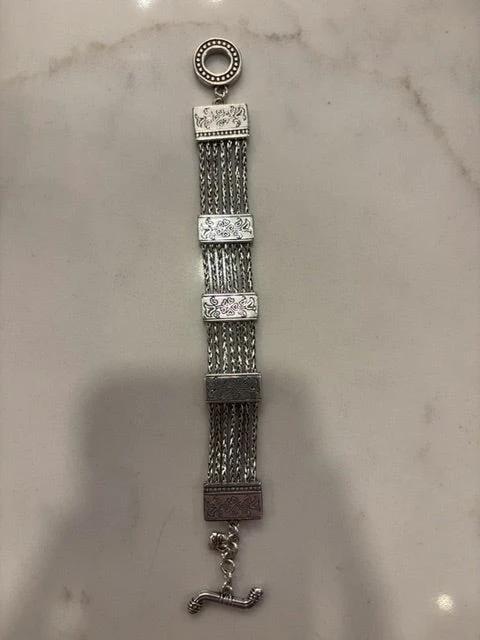 Brighton Bracelet – Silver – Size One Size – Excellent Condition