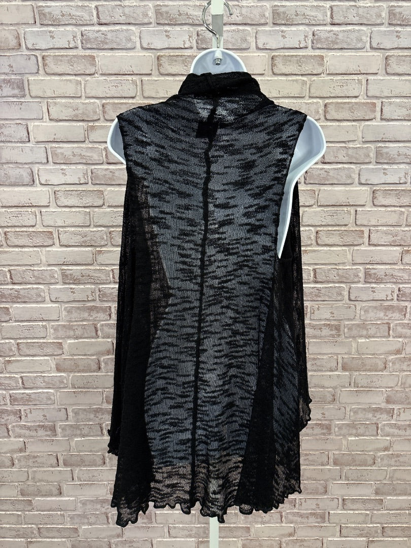 Island Tribe Knits Cardigan, Black, One Size, Used - Good