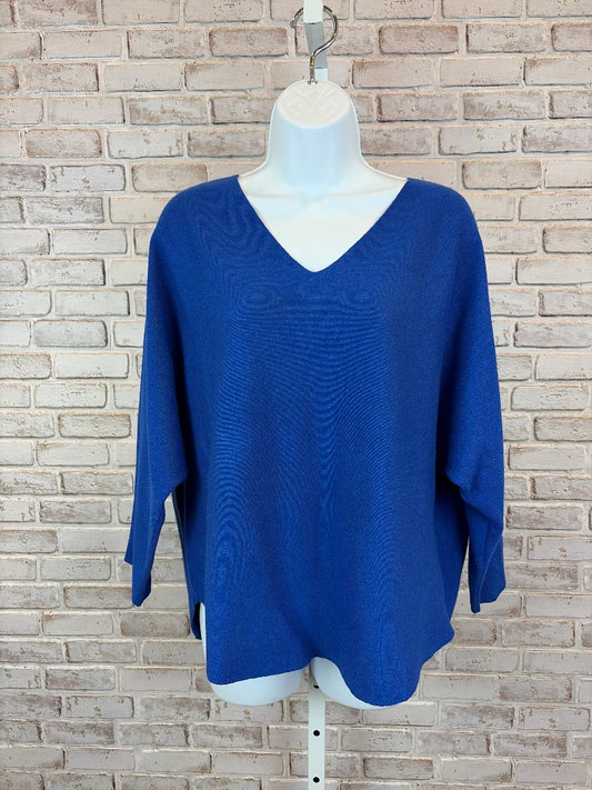 Vila Milano Sweater, Blue, XL, Used - Good