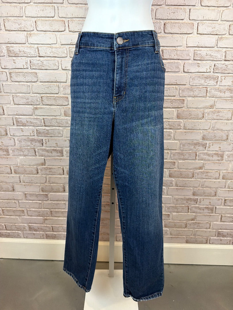 Liverpool Jeans, Denim, 18W, Used - Good