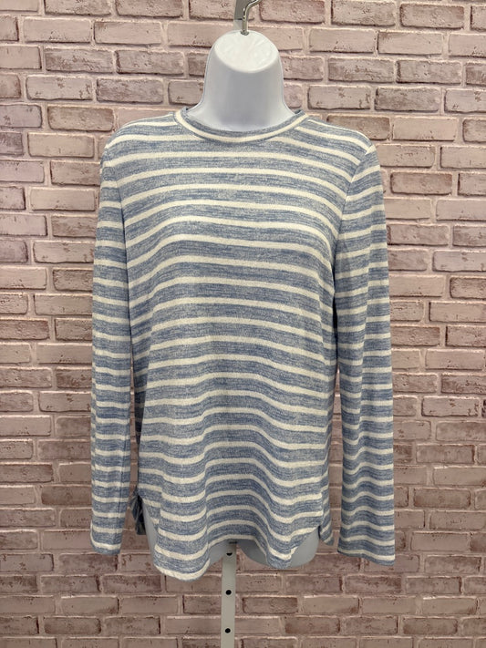 Banana Republic Shirt, Blue/white stripes, Medium, Used - Good